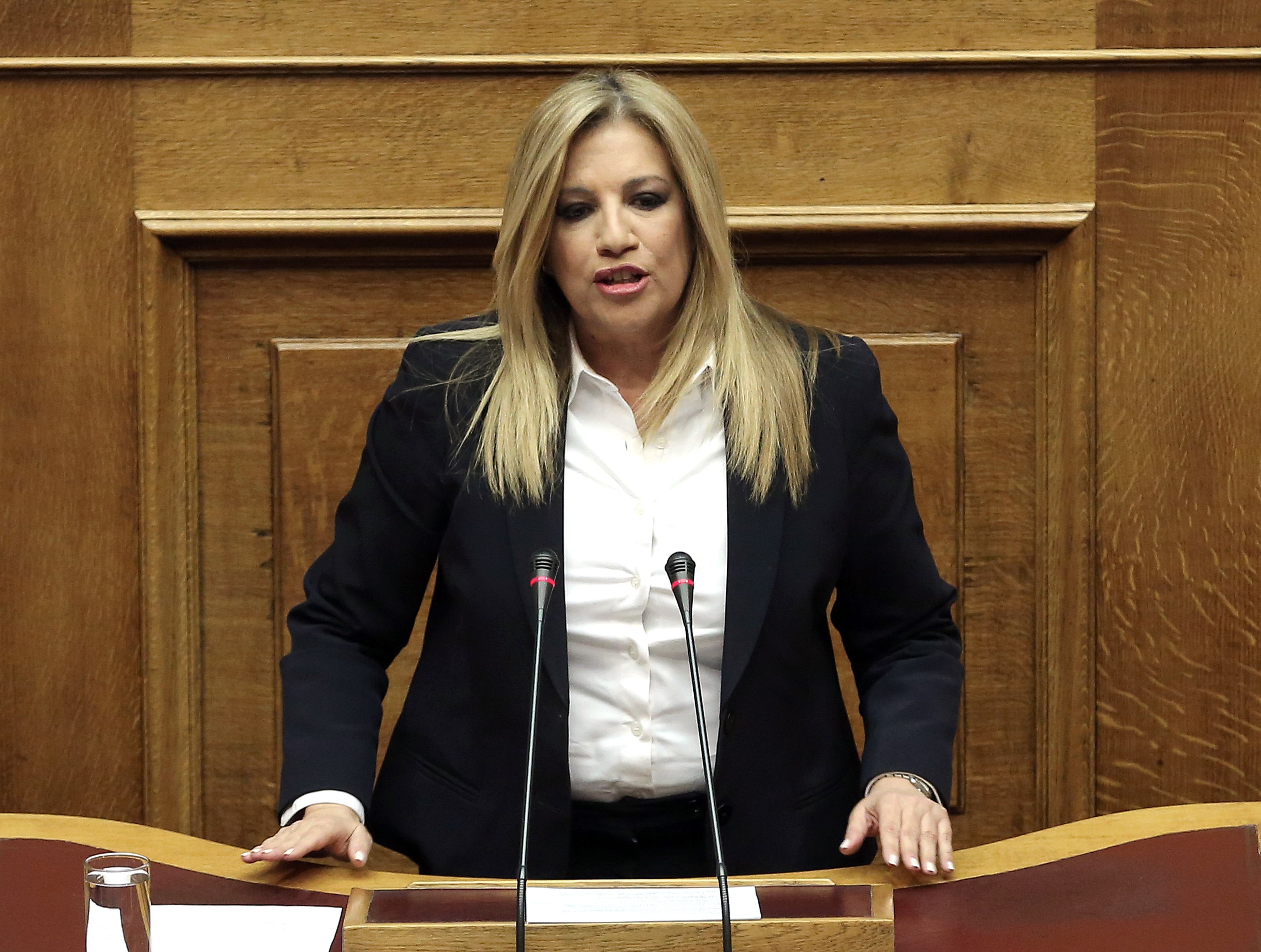 Φώφη Γεννηματά: Ολική επαναφορά της Κεντροαριστεράς