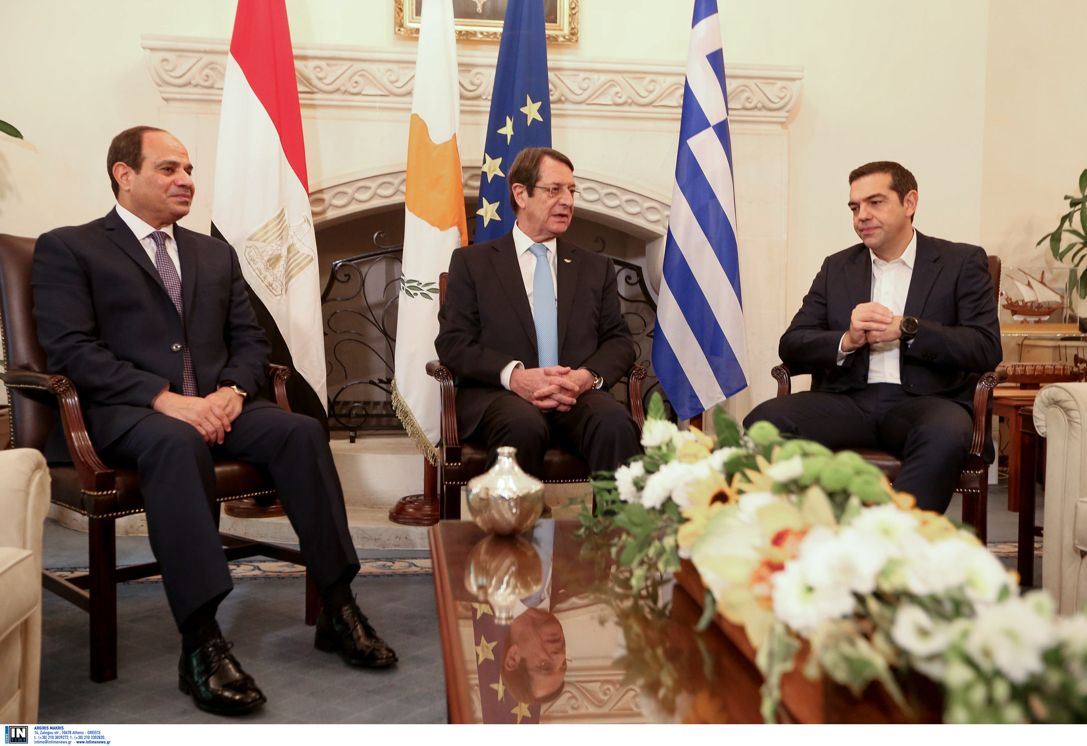 Ελλάδα – Κύπρος – Αίγυπτος: Συμφωνία οριοθέτησης θαλάσσιων συνόρων