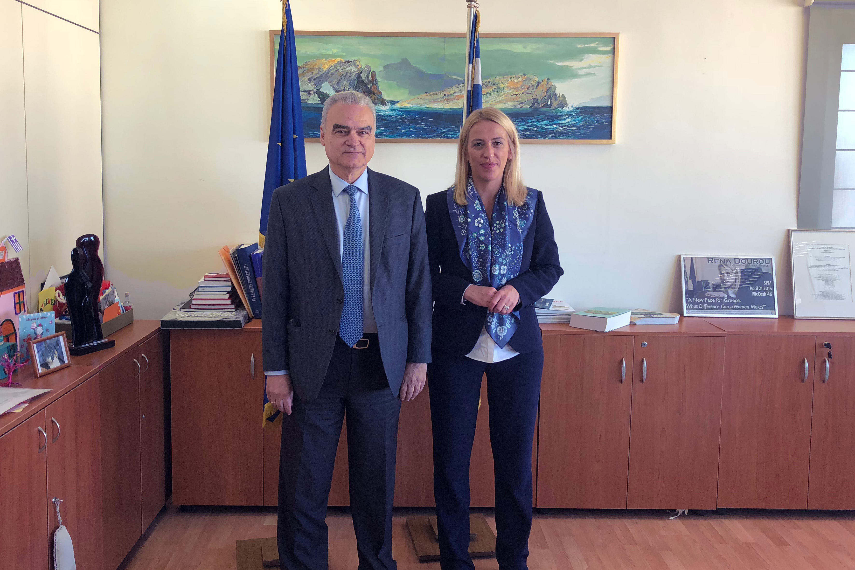 Συνάντηση Δούρου με κλιμάκιο του Εθνικού Μετσόβιου Πολυτεχνείου