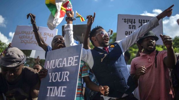 Παραιτήθηκε ο πρόεδρος της Ζιμπάμπουε