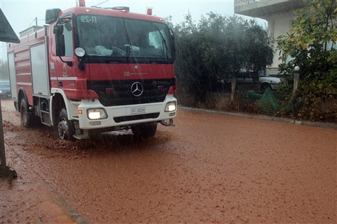 Εργασίες αποκατάστασης από τις πλημμύρες στην Κ.Μακεδονία