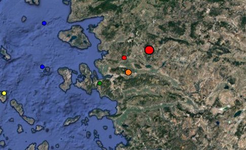 Σεισμική δόνηση 5 βαθμών στην νοτιοδυτική Τουρκία