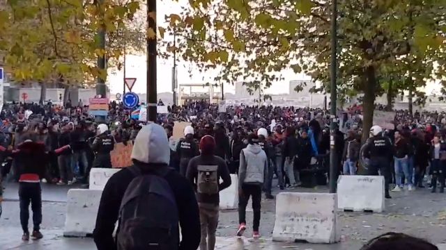 Βρυξέλλες: Επεισόδια σε διαδήλωση κατά της δουλείας