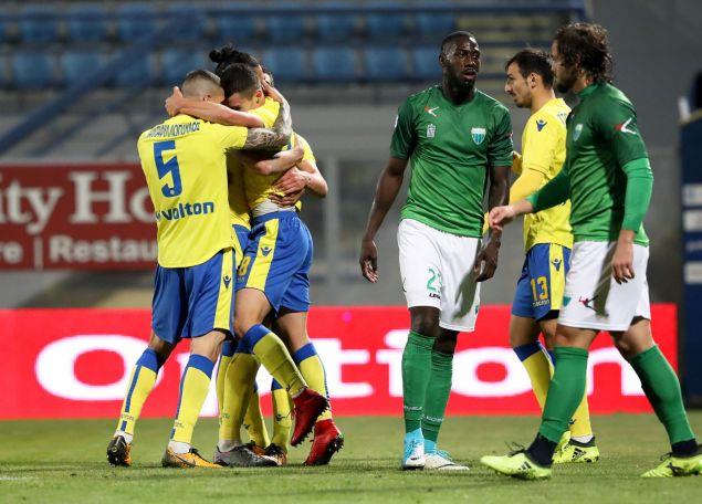 Εύκολη νίκη του Αστέρα επί του Λεβαδειακού με 2-0