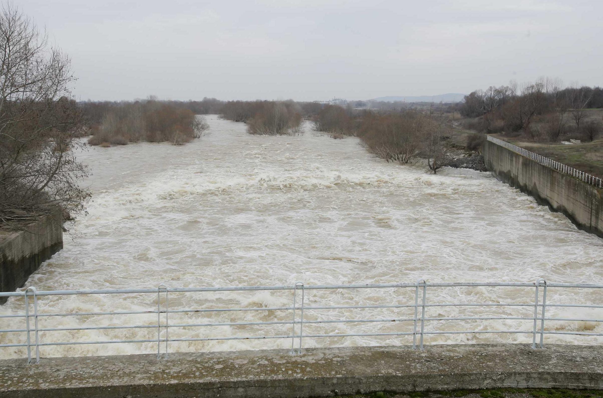 Σε επιφυλακή ο Έβρος για μεγάλες ποσότητες νερού από τη Βουλγαρία