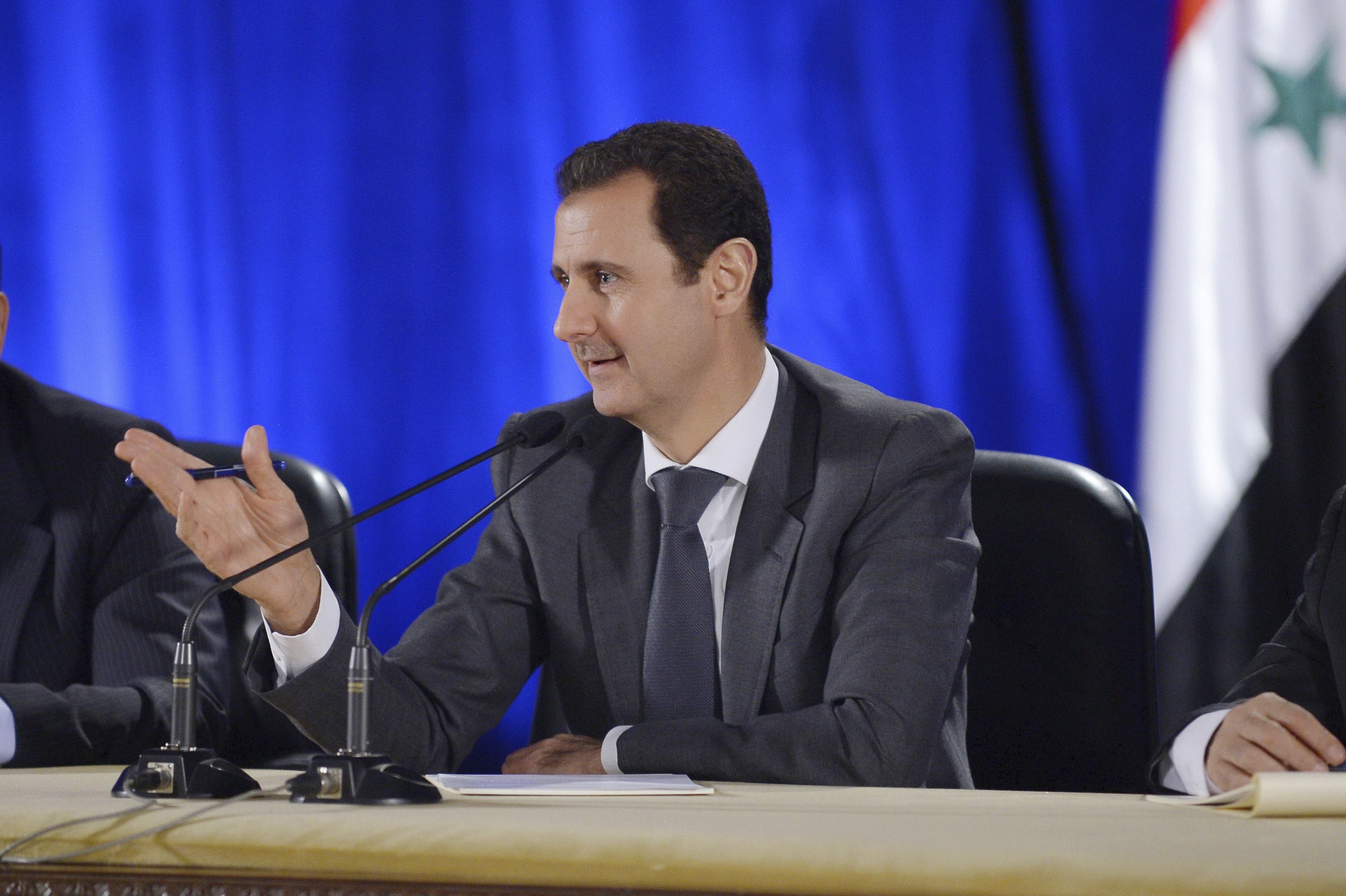 Ο Άσαντ χαρακτηρίζει «προδότες» τους ενόπλους υποστηριζόμενους από ΗΠΑ