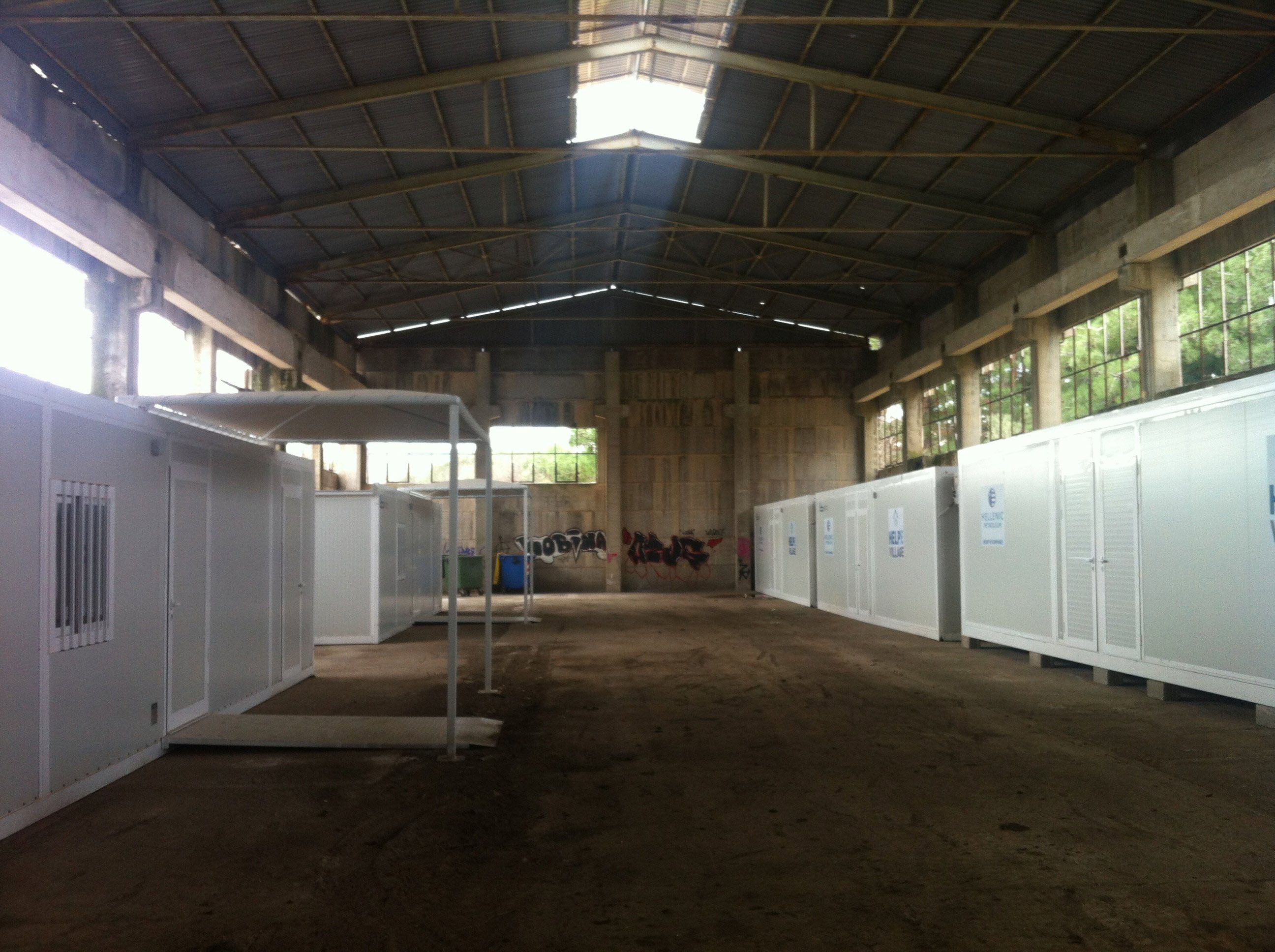 Χίος: Τοποθέτηση οικίσκων στο κέντρο υποδοχής της ΒΙΑΛ