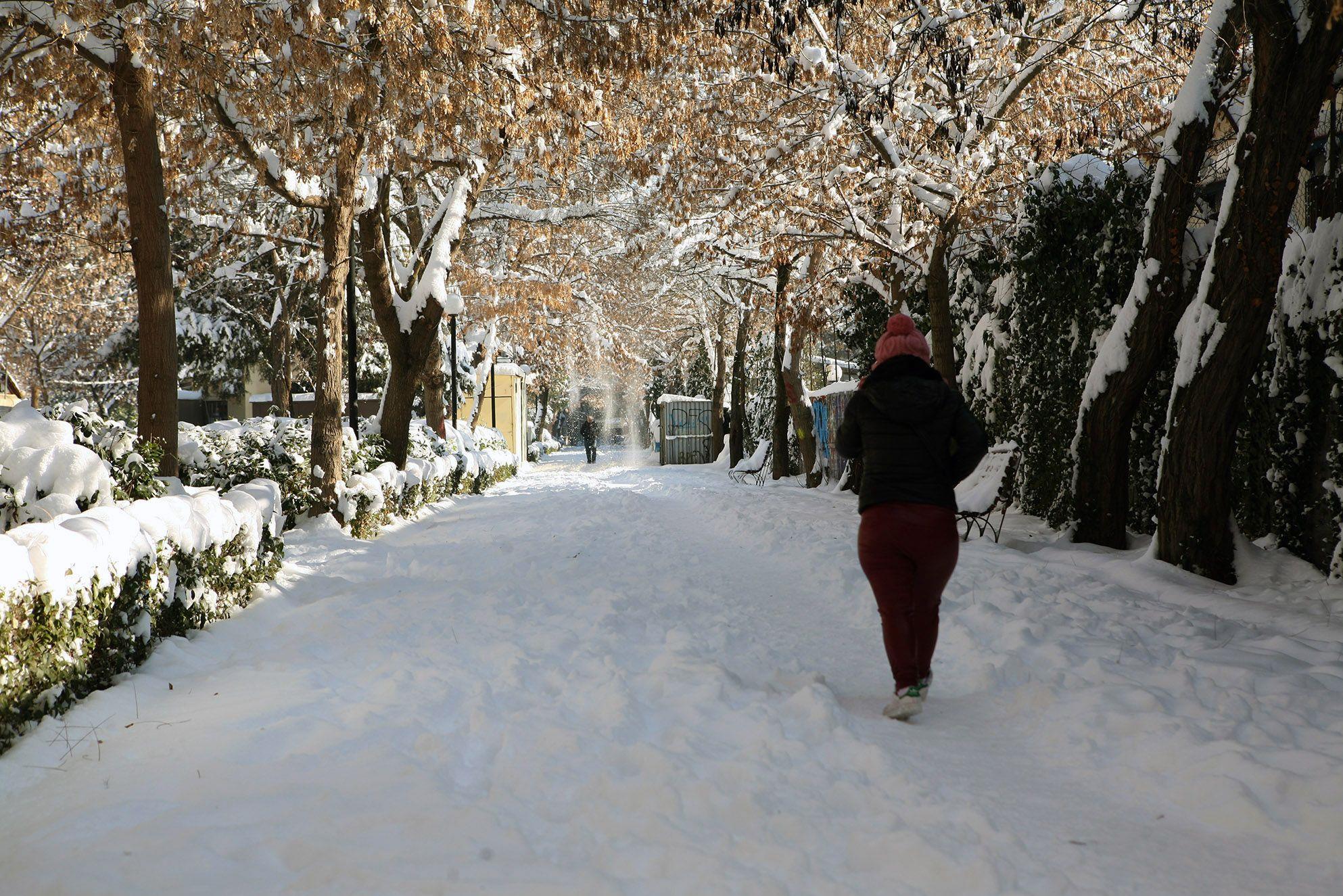Λευκά Χριστούγεννα με τσουχτερό κρύο