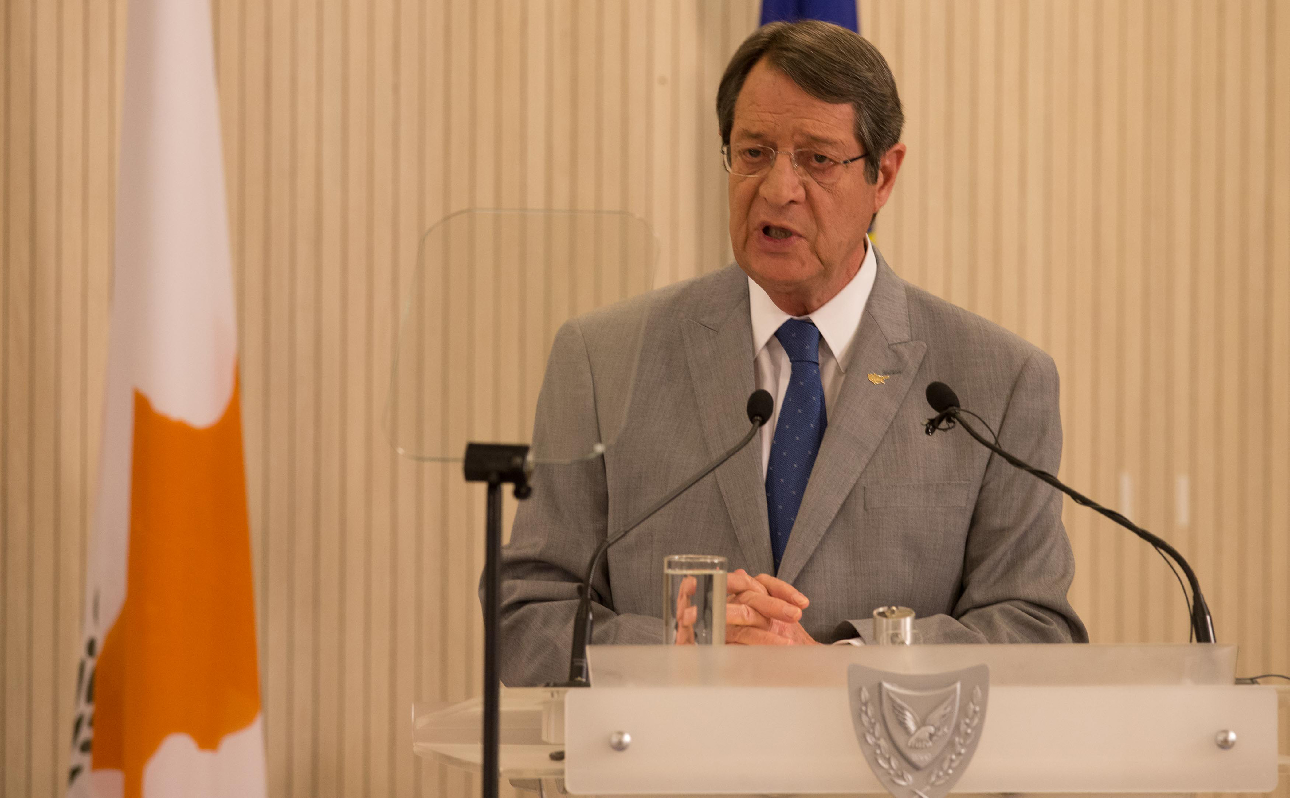 Αναστασιάδης: Επιδίωξή μας ένα πραγματικά ανεξάρτητο κράτος