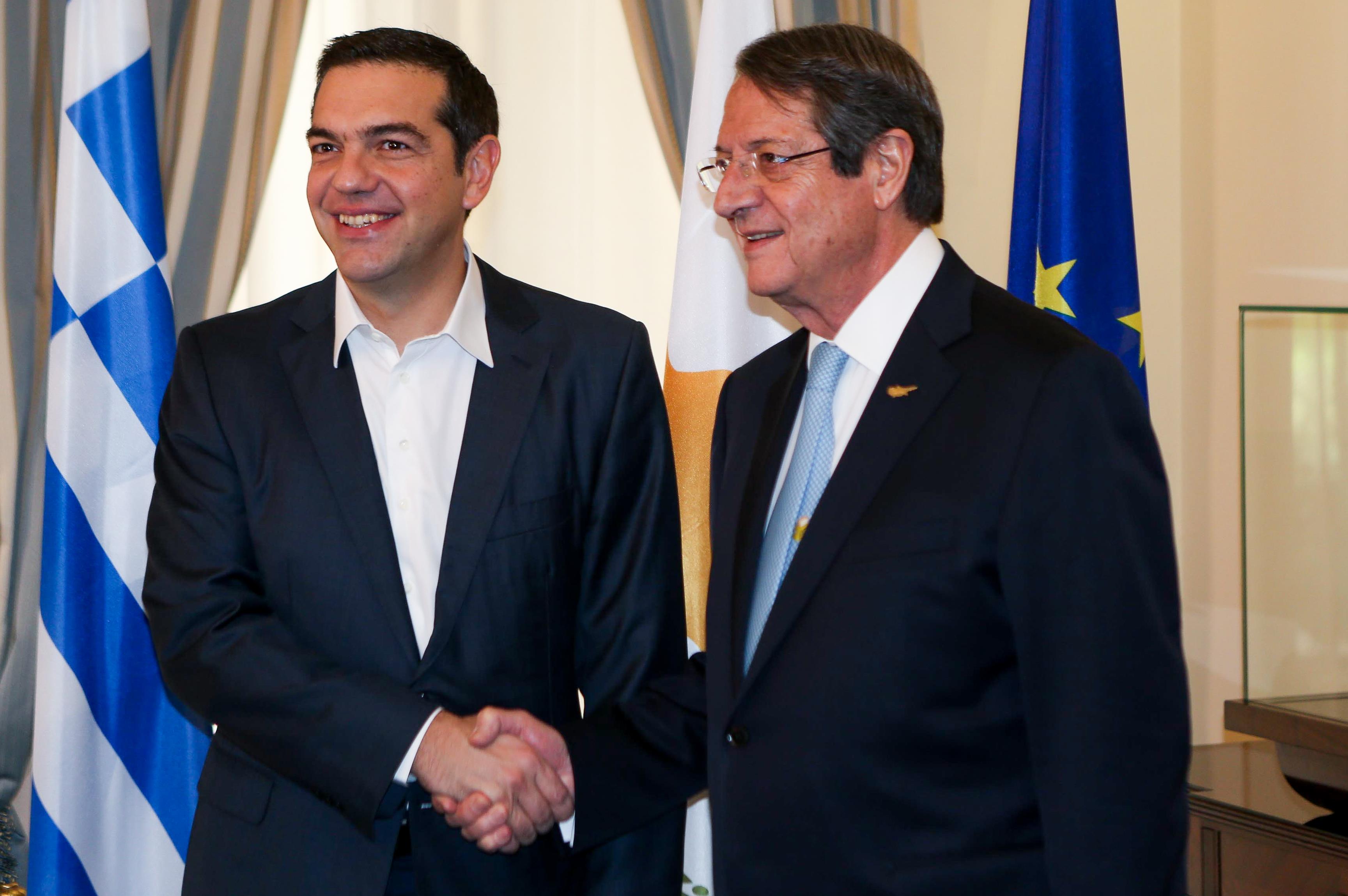 Συνάντηση Τσίπρα – Αναστασιάδη στις Βρυξέλλες