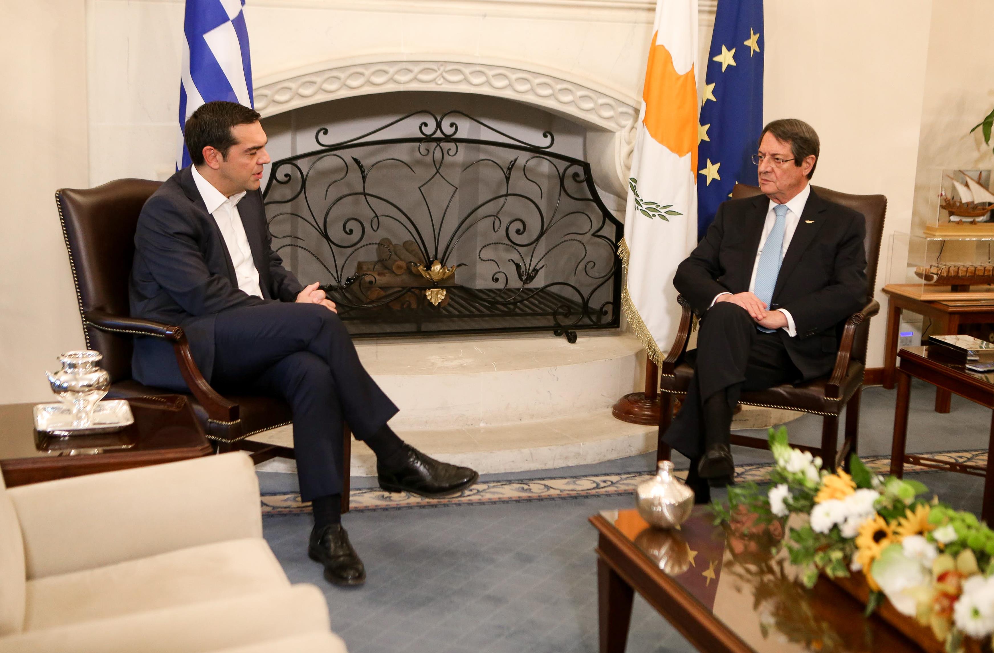 Αθήνα και Λευκωσία συντονίζουν τις κινήσεις τους ενόψει Ερντογάν