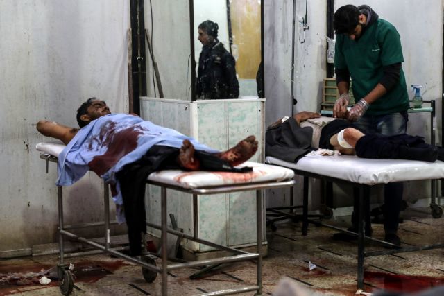 Συρία: Διακομιδή τραυματιών σε σοβαρή κατάσταση στη Δαμασκό