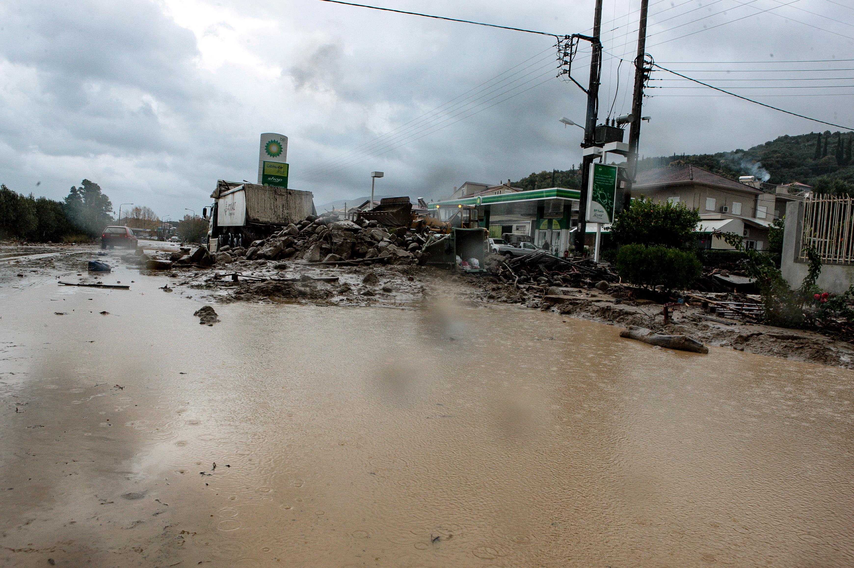 Κακοκαιρία: Τις πληγές τους μετρούν Αιτωλοακαρνανία και Ήπειρος
