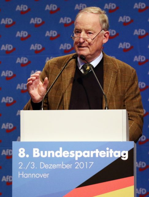 Γερμανία: Ο Αλεξάντερ Γκάουλαντ εξελέγη συμπρόεδρος του AfD