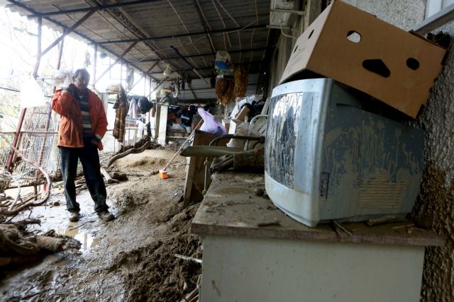 Εικόνες καταστροφής στην Αιτωλοακαρνανία