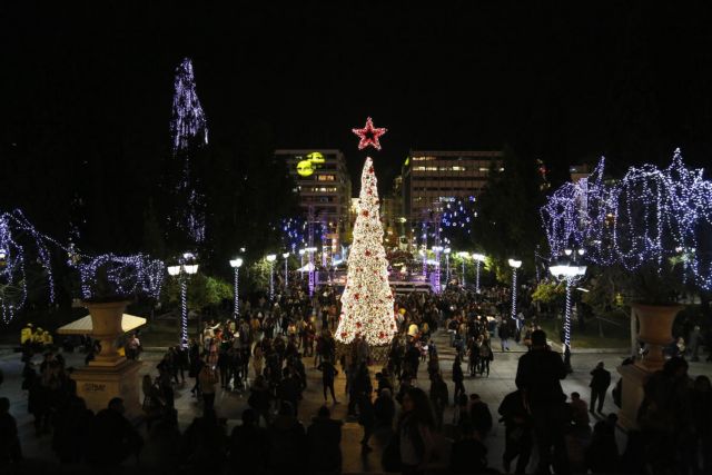 Αθήνα: Στις 12/12 θα ανάψει το Χριστουγεννιάτικο δένδρο