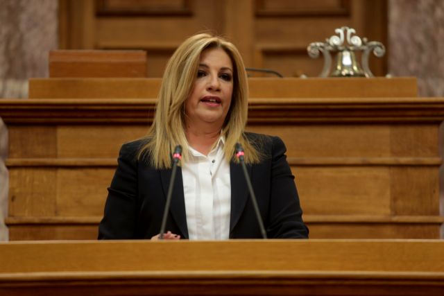 Γεννηματά: Ο κ. Τσίπρας είναι η επιτομή της πολιτικής εξαπάτησης