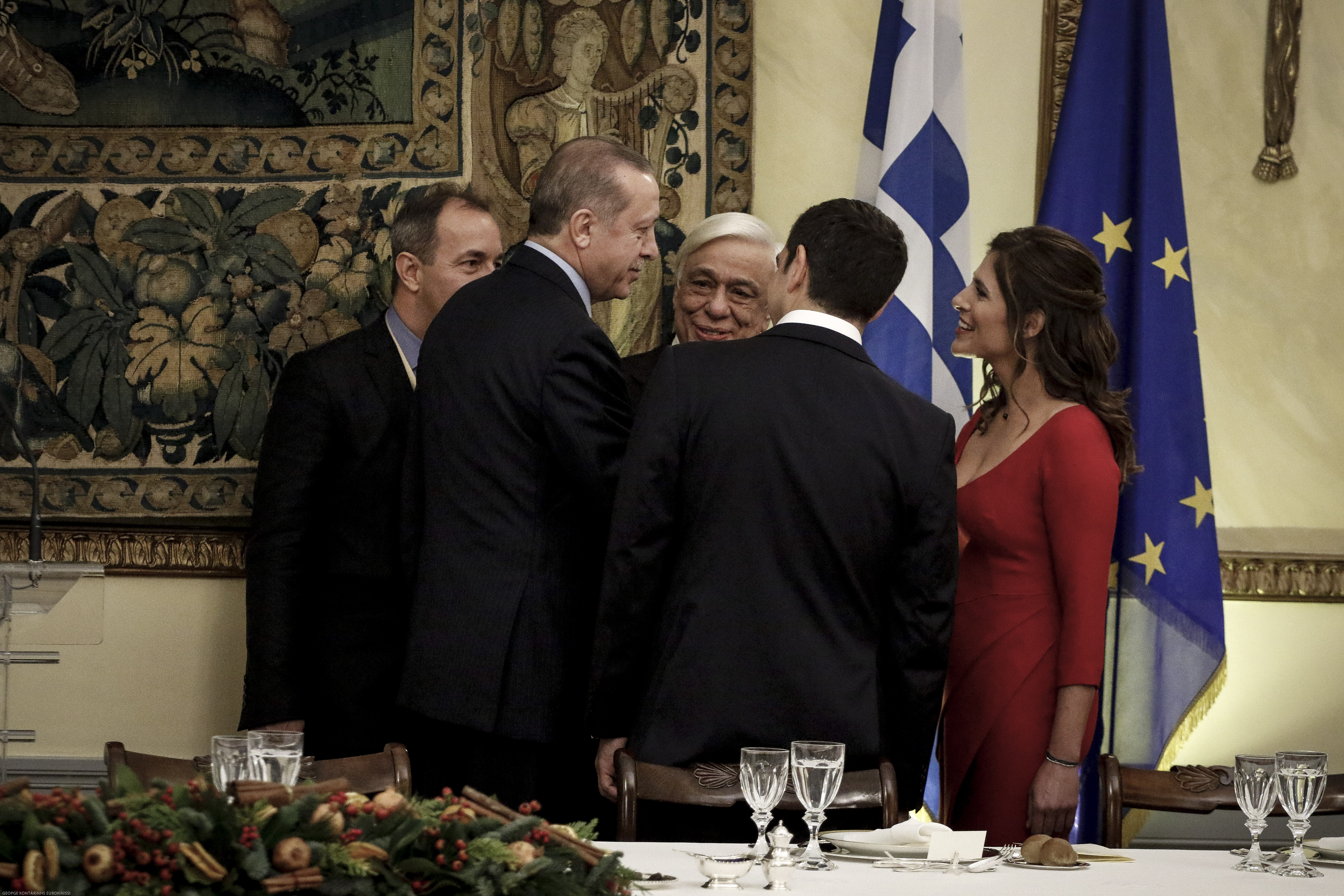 Όσα έπιασε ο φωτογραφικός φακός από την επίσκεψη Ερντογάν