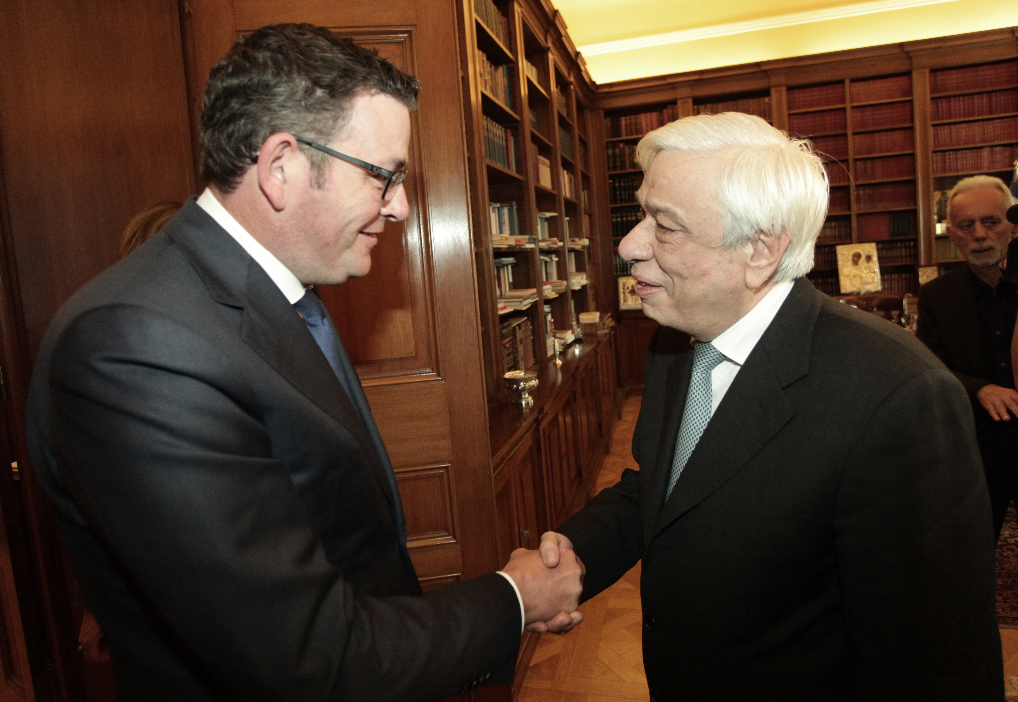 Συνάντηση ΠτΔ με πρωθυπουργό πολιτείας Βικτώριας της Αυστραλίας