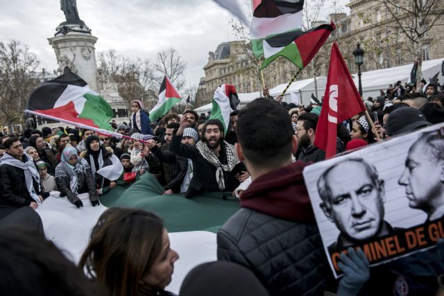 Γαλλία: Διαδηλώσεις κατά της άφιξης του Νετανιάχου