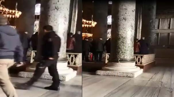 Τούρκοι εθνικιστές εισέβαλαν και προσευχήθηκαν στην Αγία Σοφία [Βίντεο]
