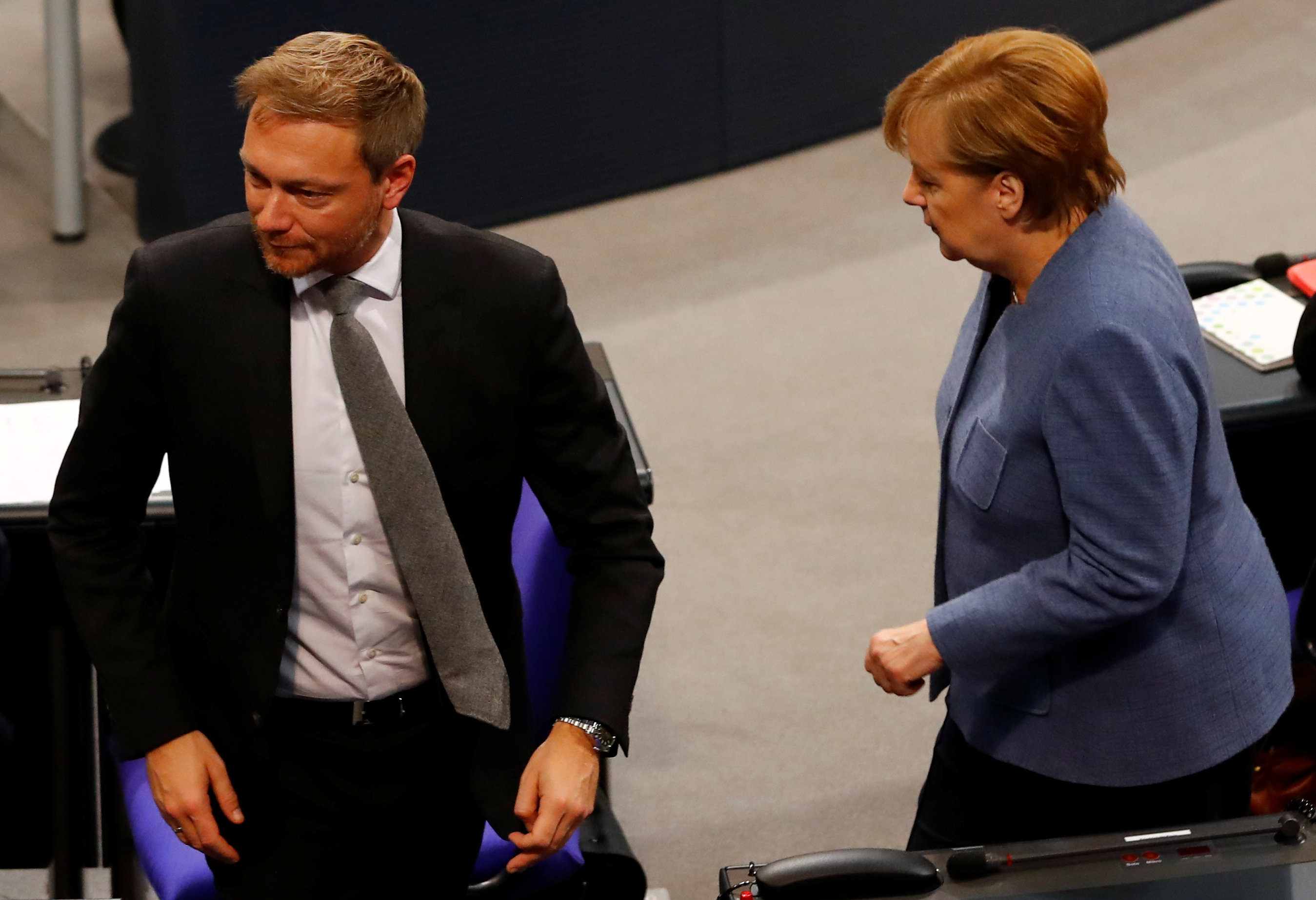 Γερμανοί Φιλελεύθεροι: Συνεργαζόμαστε με CDU όχι όμως με Μέρκελ