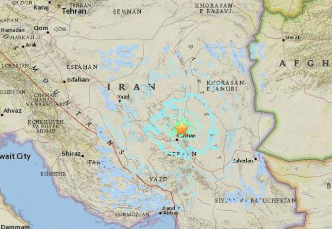 Σεισμική δόνηση 6,2 βαθμών στο Ιράν