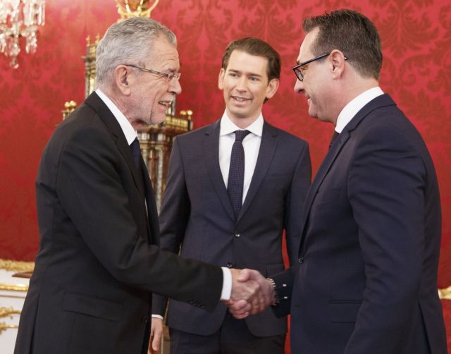 Αυστρία: Στην ακροδεξιά τα υπ. Εξωτερικών, Εσωτερικών και Άμυνας