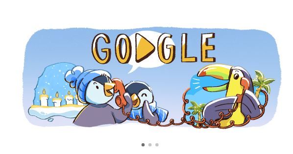 Στις γιορτές αφιερωμένο το Google doodle