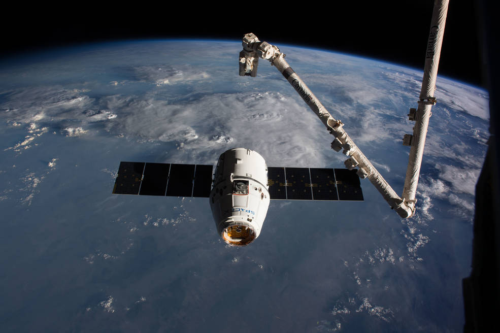 Το Dragon της SpaceX στον Διεθνή Διαστημικό Σταθμό