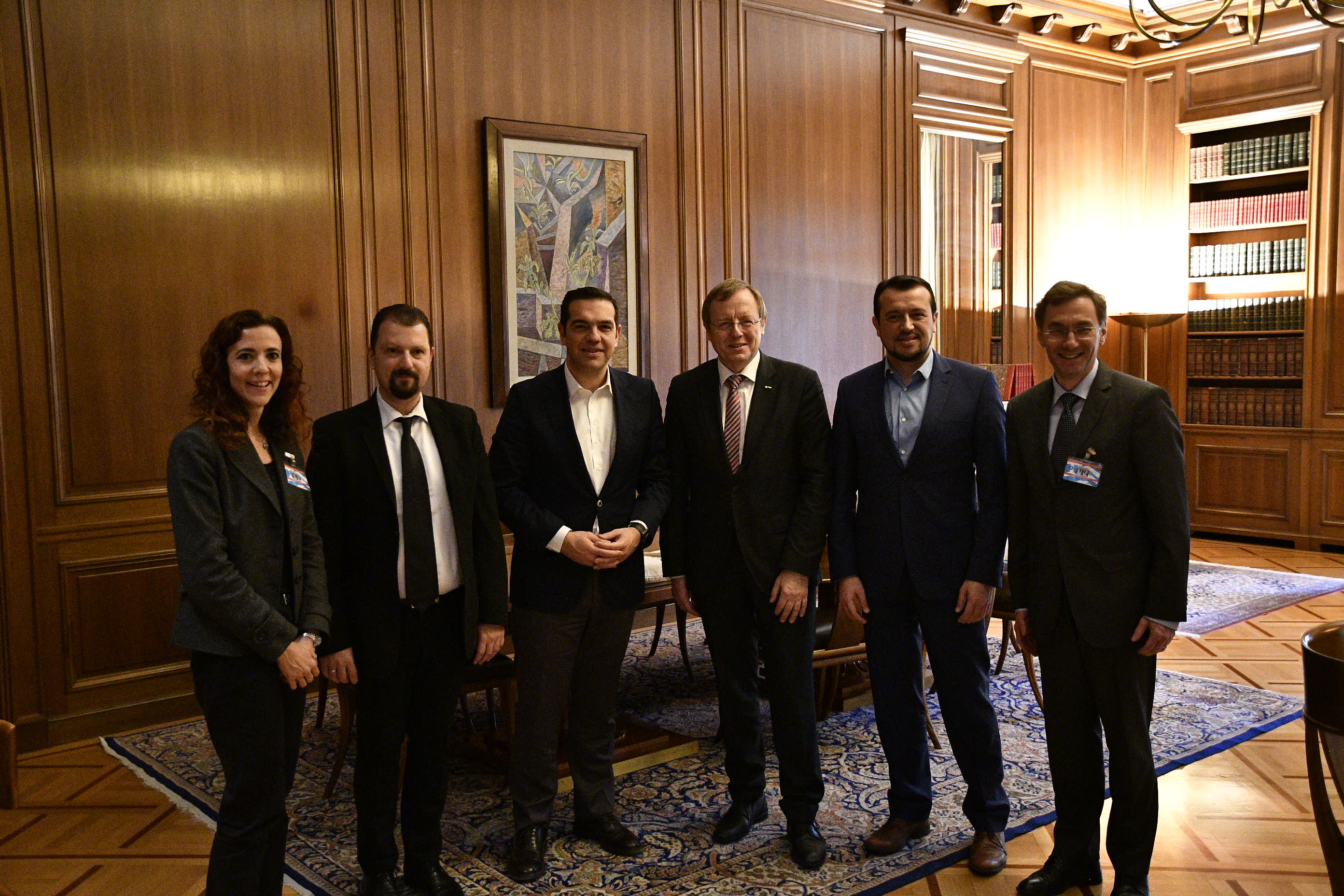 Συνάντηση Τσίπρα – Βέρνερ για ανάπτυξη επιχειρήσεων διαστημικής τεχνολογίας