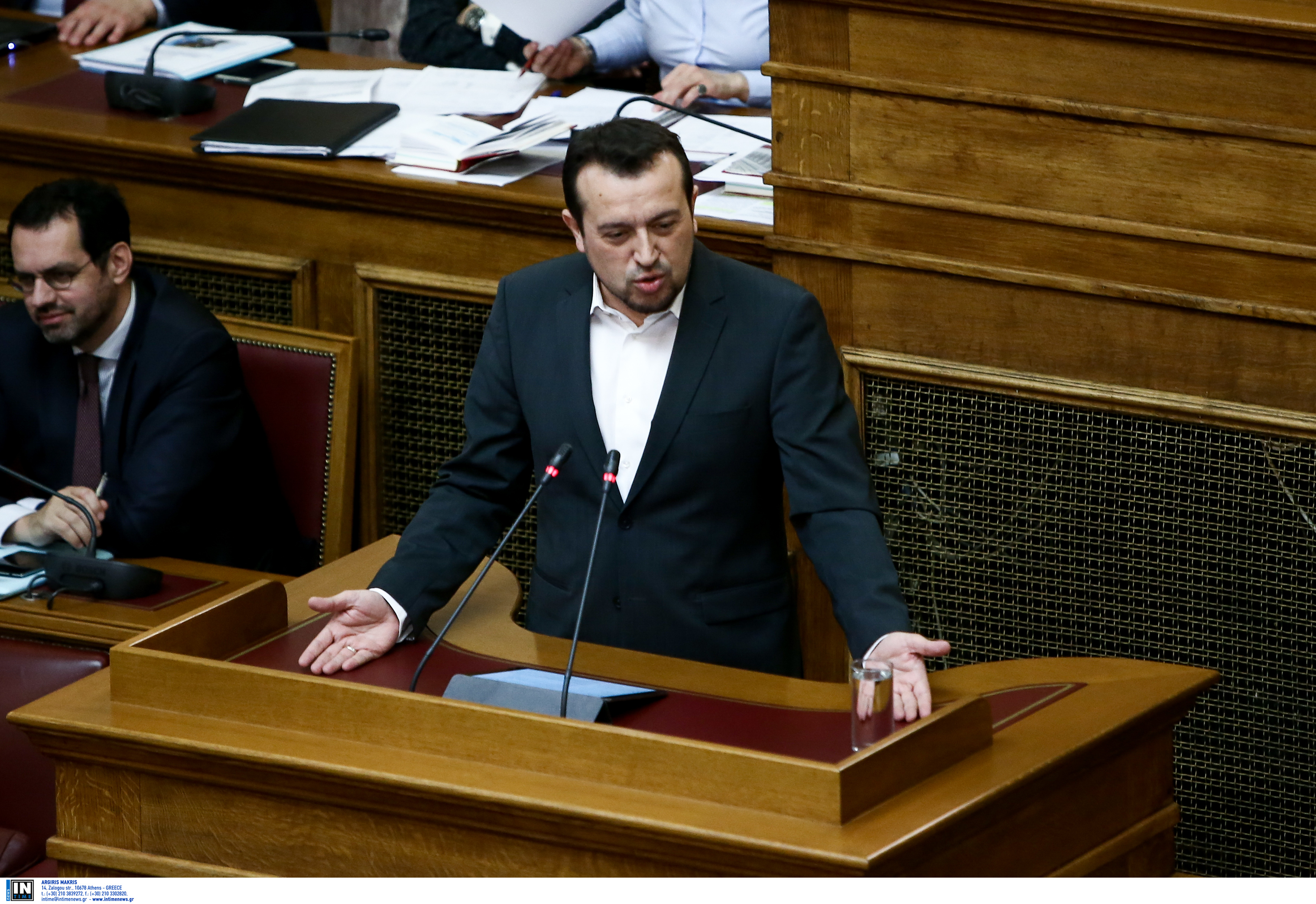 Digital Policy Minister Nikos Pappas condemns courthouse blast