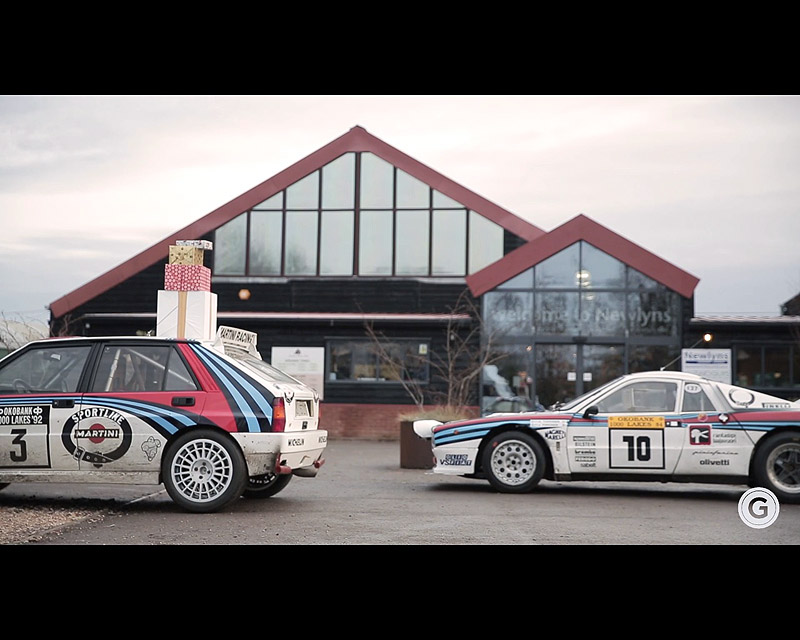 Tο πνεύμα των Χριστουγέννων και τα θρυλικά rally cars της Lancia [Video]