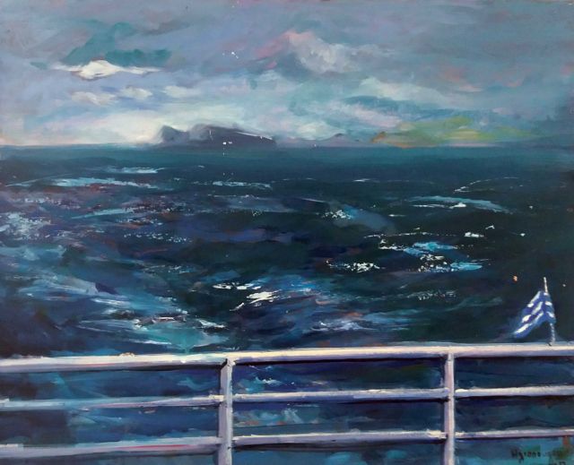 «Οι Τόποι» του Νίκου Καζαντζάκη στην Δημοτική Πινακοθήκη Πειραιά