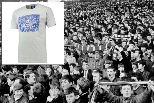 Γκάφα της Έβερτον: Πουλούσε μπλούζες με οπαδούς αντίπαλης ομάδας