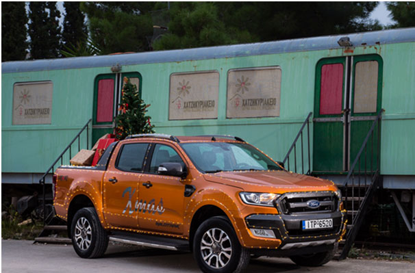 Το Ford Ranger «ντύθηκε» Άγιος Βασίλης