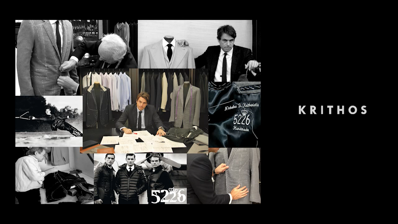 Ο Νίκος Κριθαριώτης μιλάει για τα χειροποίητα ανδρικά κοστούμια