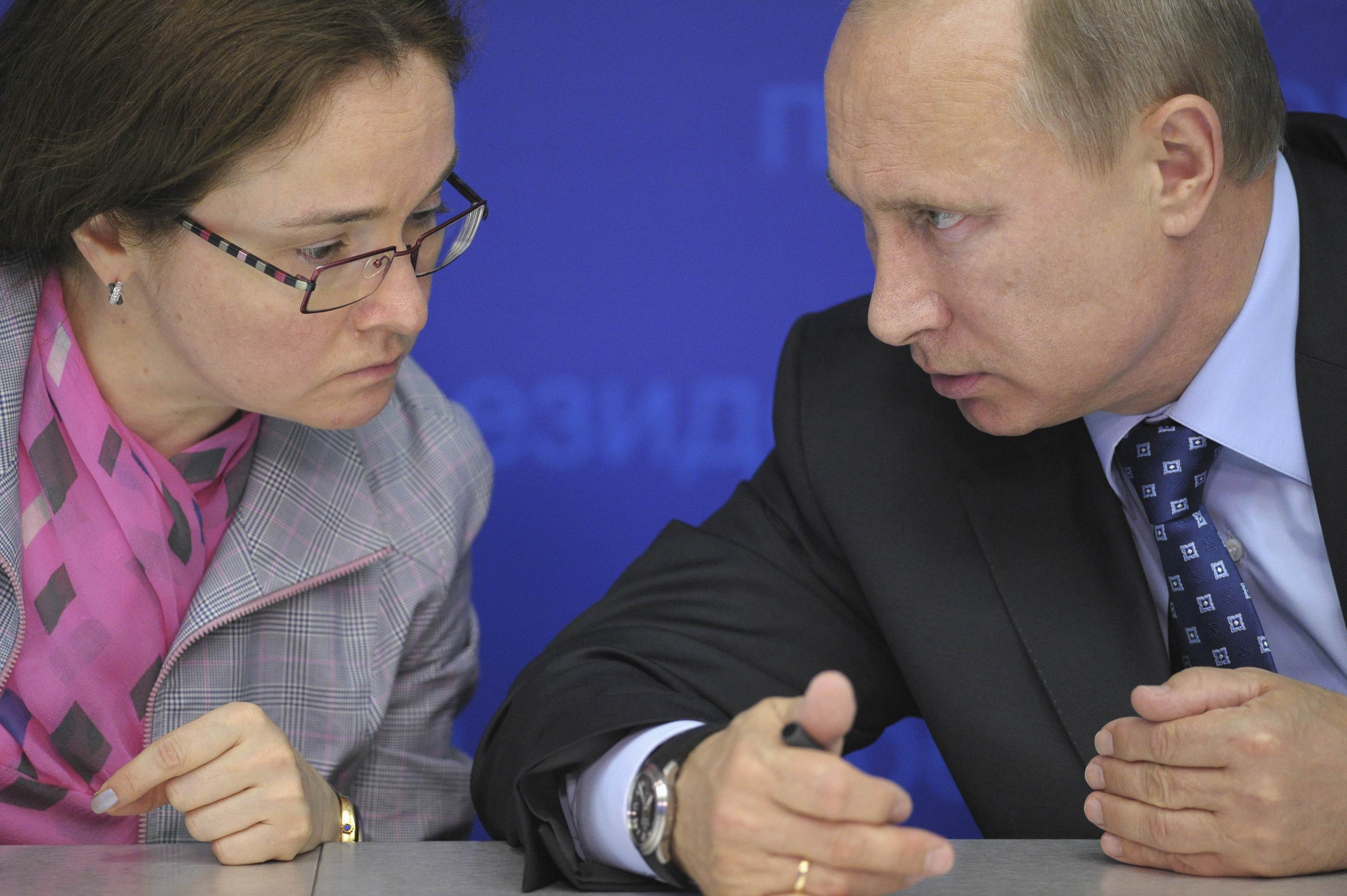 Η πρόεδρος της Τράπεζας της Ρωσίας δεν θα μεταβεί στο Νταβός