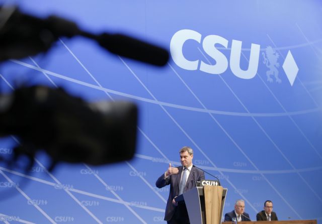 Γερμανία: Οι θέσεις της CSU αψηφούν τους Σοσιαλδημοκράτες