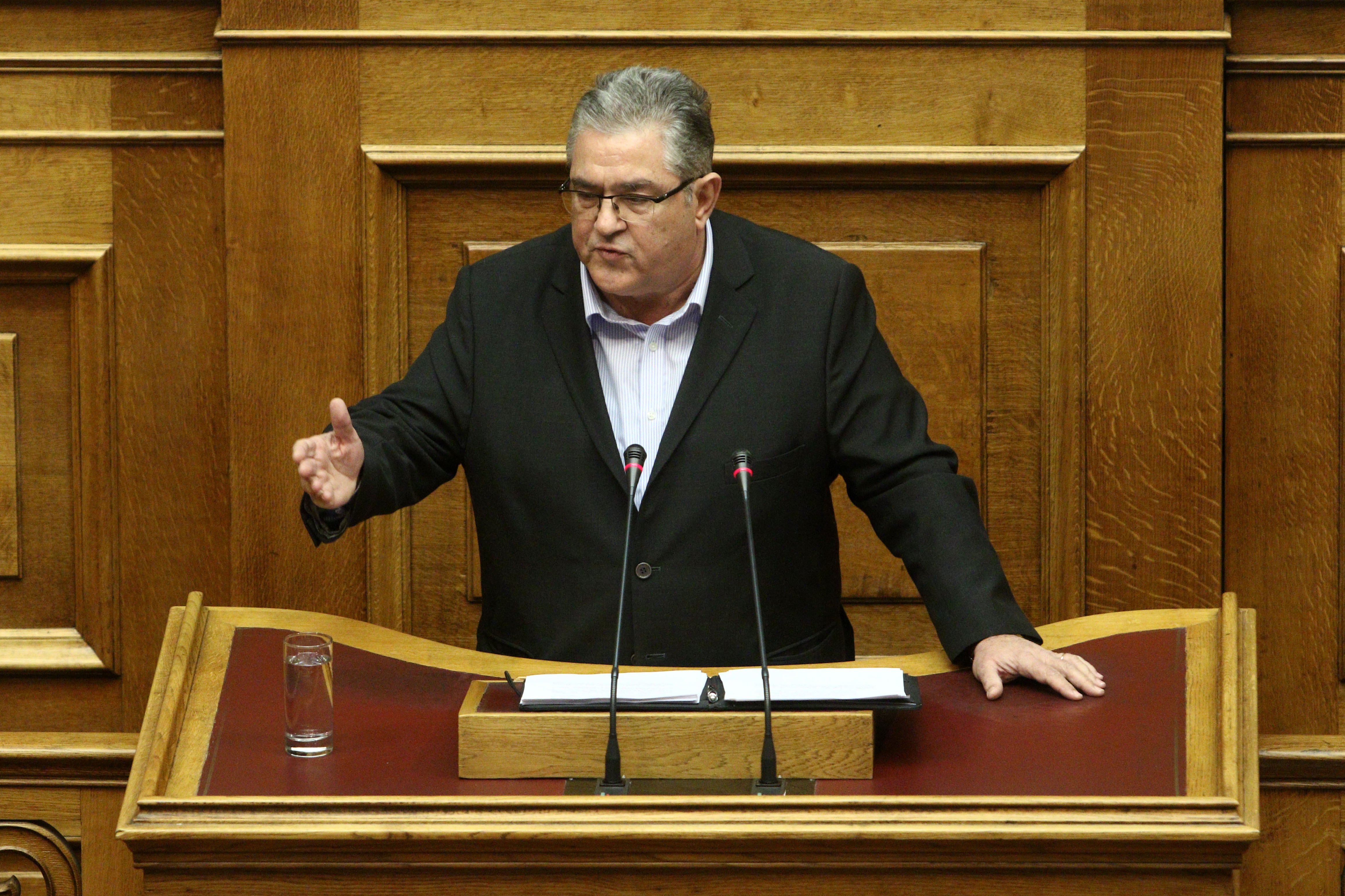 Κουτσούμπας για ΠΓΔΜ: Αδιέξοδη η εμμονή στην ονοματοδοσία