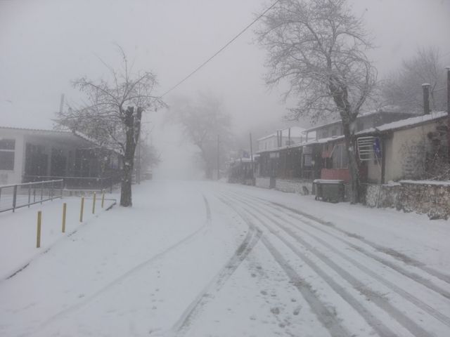 Στα λευκά η Δ. Μακεδονία, χιόνι και στην πόλη της Κοζάνης [Βίντεο & live]