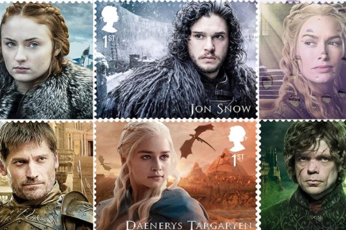 Με σειρά γραμματοσήμων τιμούν το Game of Thrοnes