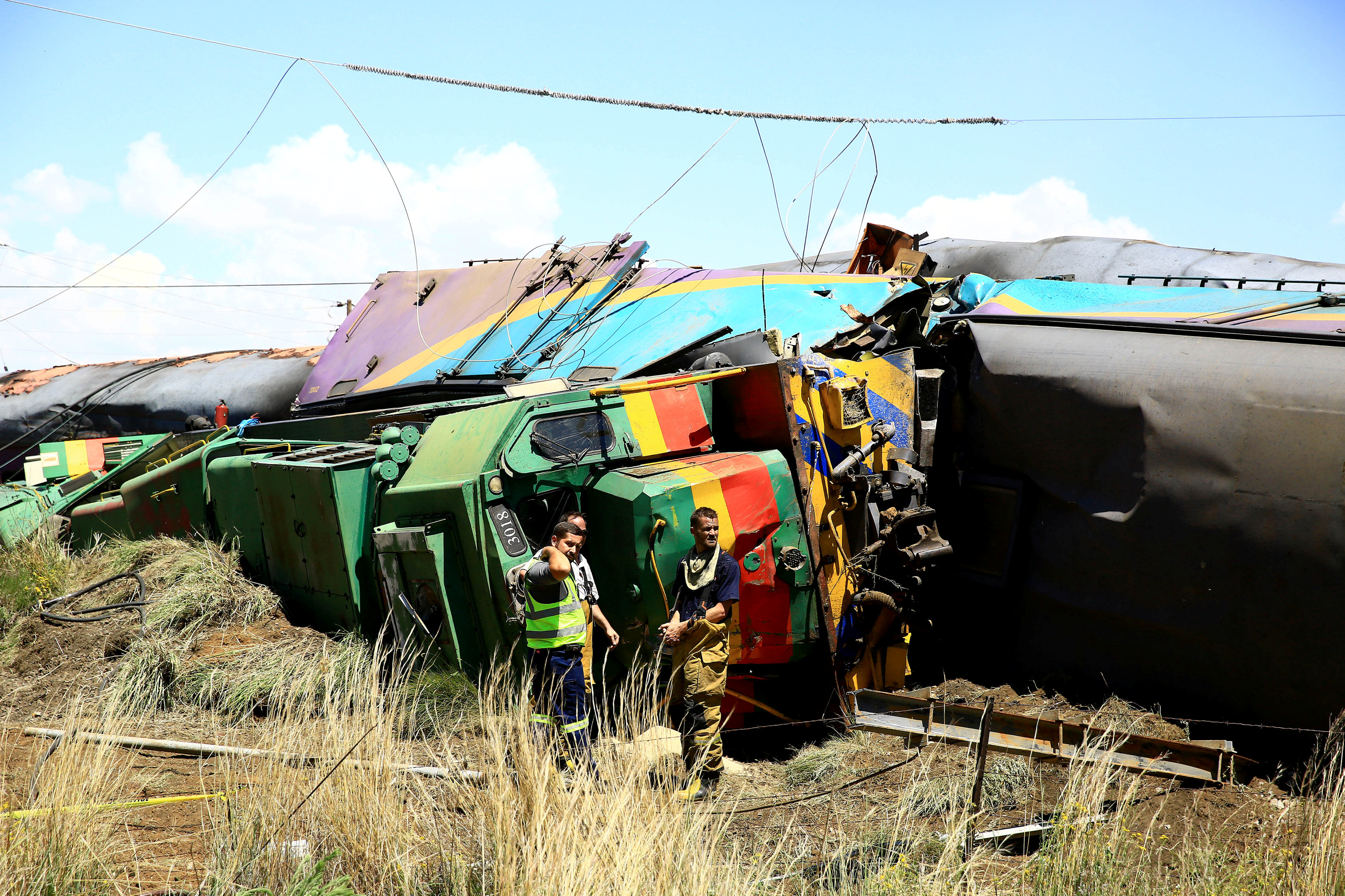 Νότια Αφρική: Εκατοντάδες τραυματίες σε σύγκρουση τρένων