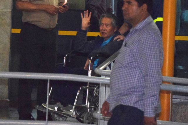 Περού: Εξιτήριο ο Φουτζιμόρι, είναι πλέον ελεύθερος