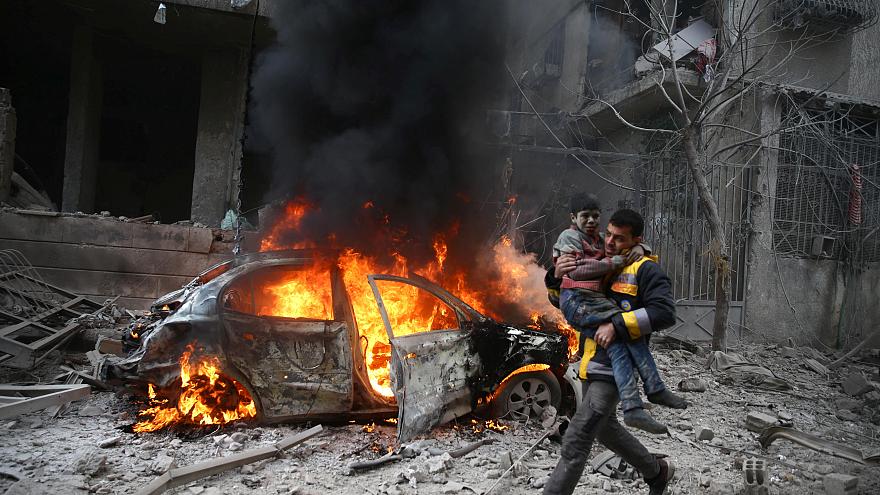 Τουλάχιστον 18 νεκροί από έκρηξη στη Συρία [Βίντεο]