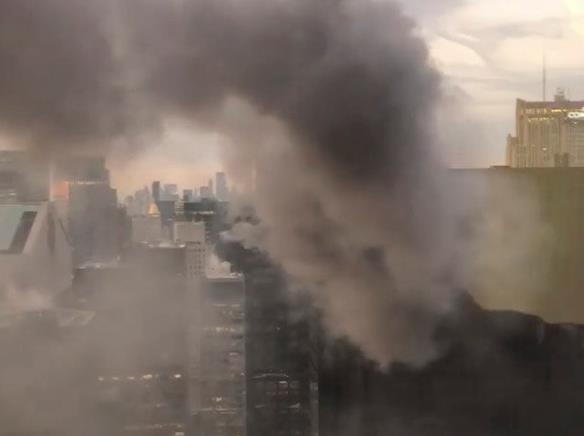 Πυρκαγιά στον Πύργο Τραμπ στο Μανχάταν - Tρεις τραυματίες [Βίντεο]