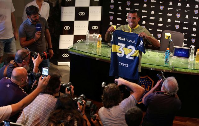 Ο Κάρλος Τέβες επέστρεψε στην Μπόκα Τζούνιορς