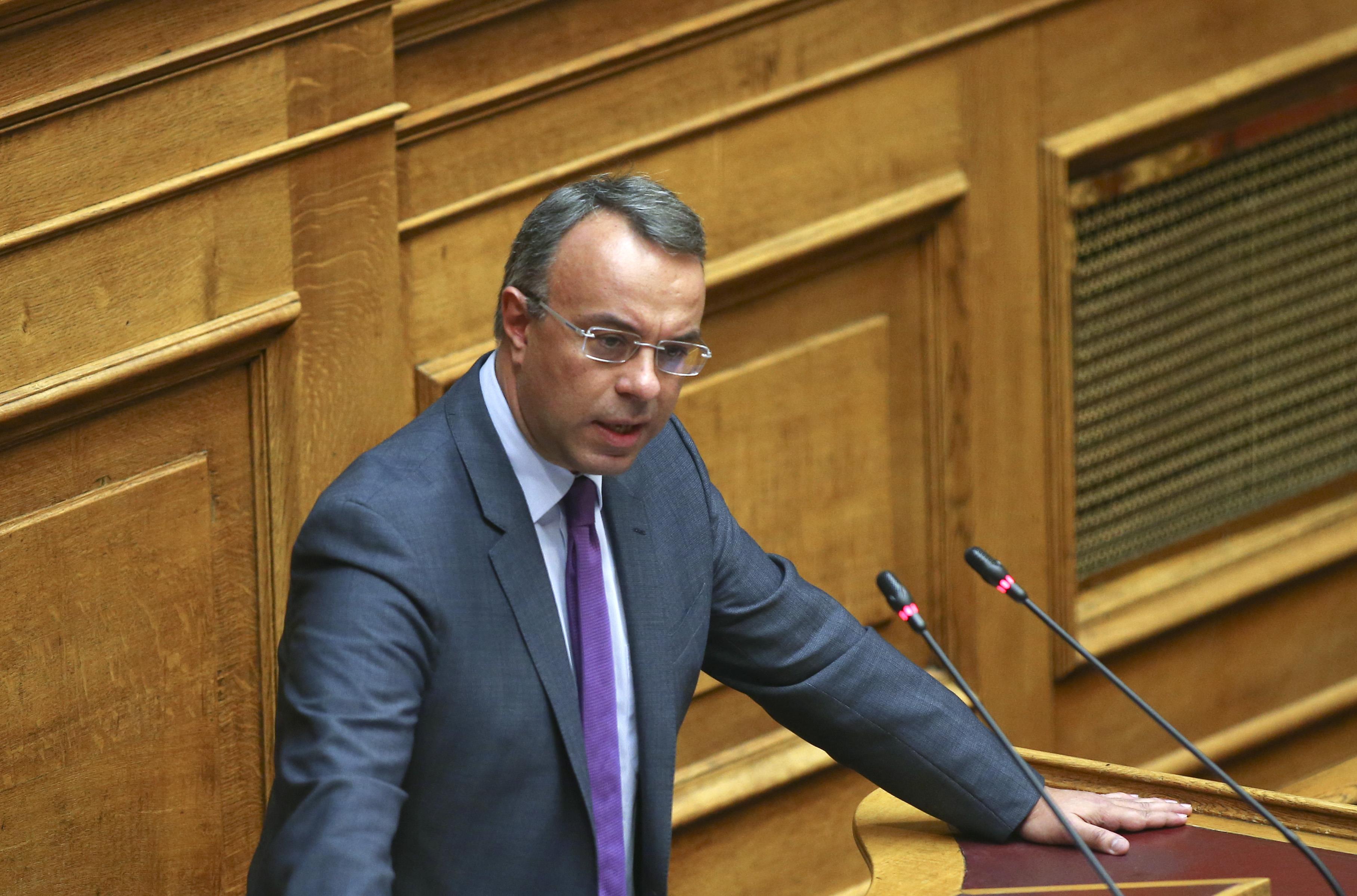 Σταϊκούρας: Αυταπάτη τα περί «καθαρής εξόδου» από το μνημόνιο