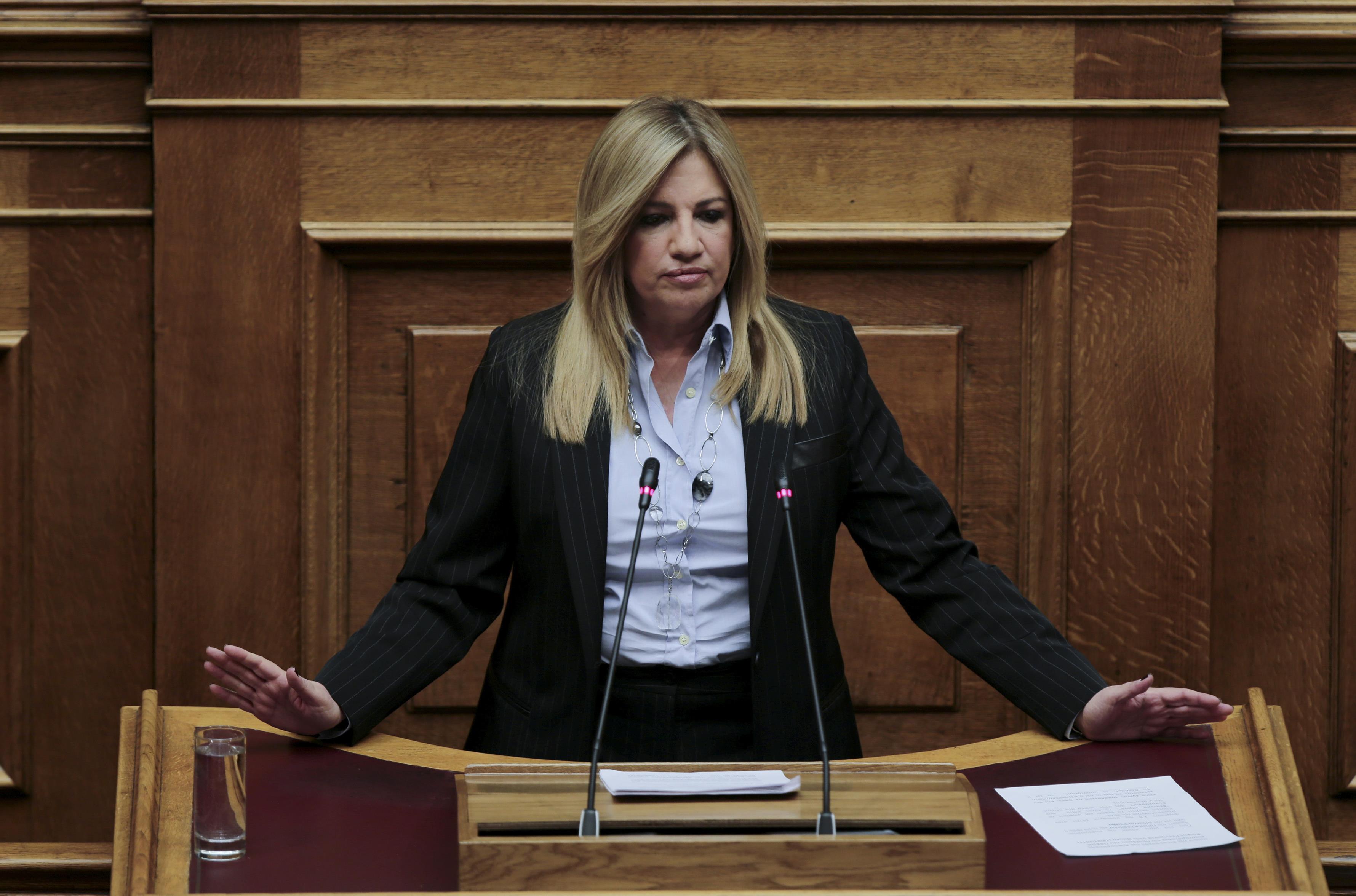 Γεννηματά: Η μη λύση ίσως εξυπηρετεί μόνο τα Σκόπια