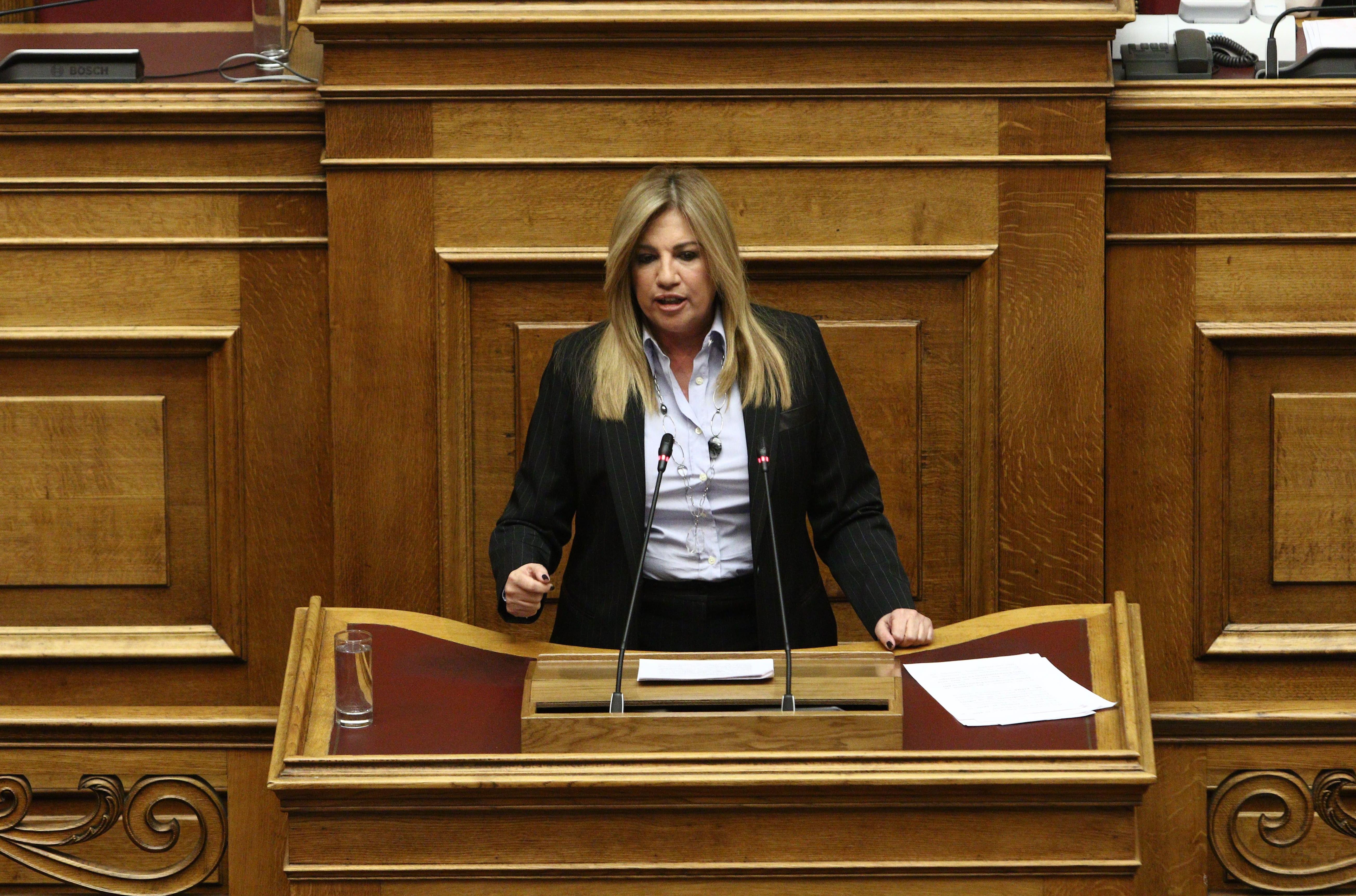 Γεννηματά: Προτεραιότητα της κυβέρνησης πώς θα παραμείνει στην εξουσία